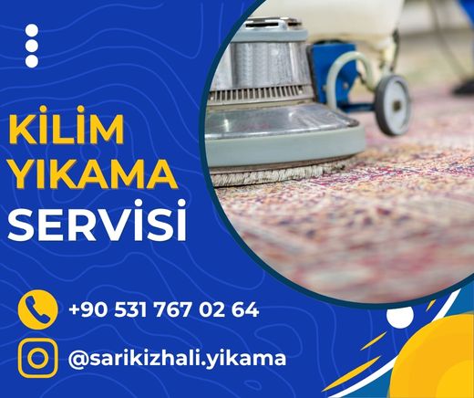 Balıkesir Kilim Yıkama Afişi