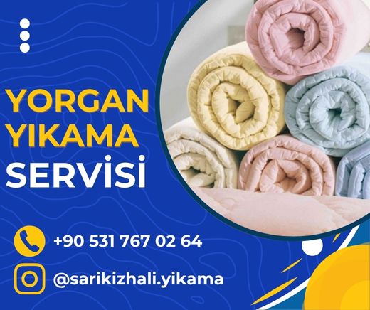 Balıkesir Yorgan Yıkama Afişi
